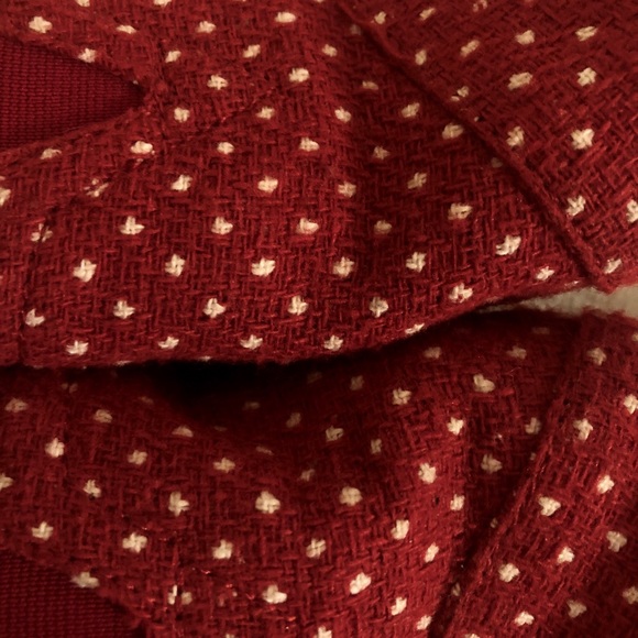 LIKE NEW TOMS | Red and White Polkadot Slip-ons - Picture 5 of 5